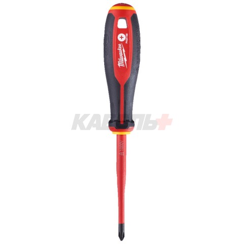 Отвертка диэлектрическая VDE PH2x100 мм (NEW), MILWAUKEE