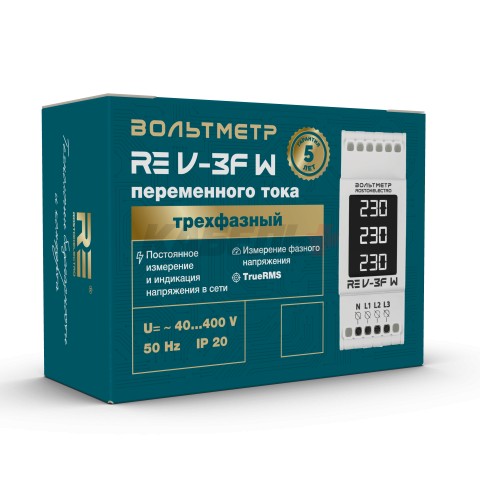 Вольтметр RE V-3F W