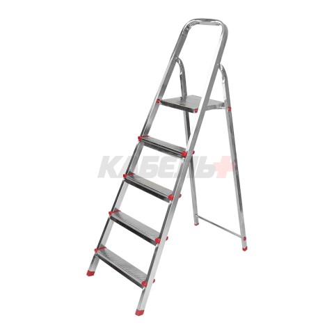 Стремянка металлическая 5 ступенек, усиленный профиль REXANT