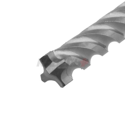 Бур по бетону SUPER 6x110мм, профессиональный, цельная крестовая пластина, SDS PLUS KRANZ