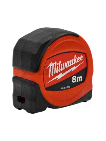 Рулетка 8м / 25мм COMPACT, MILWAUKEE