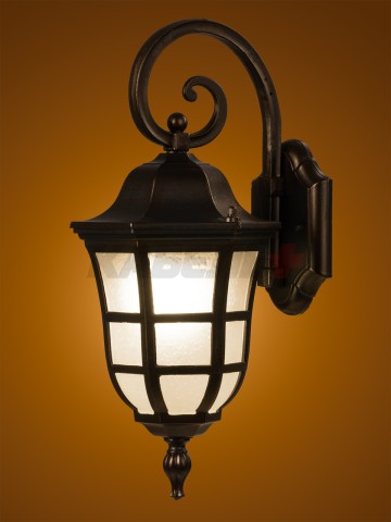 Светильник садово-парковый "Меридиан" 100 Вт, вниз, алюм., матовое/кофейный, Е27, TDM