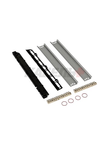 TEKFOR Корпус пластиковый КМПн-24 IP65 черная прозрачная дверь IEK