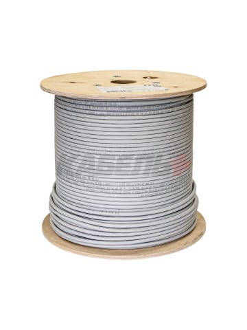 ITK Витая пара F/UTP кат.6 4х2х23AWG LSZH нг(А)-HF серый (305м) РФ/Т