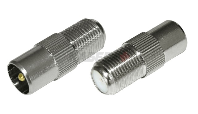 Переходник гнездо F – штекер TV REXANT