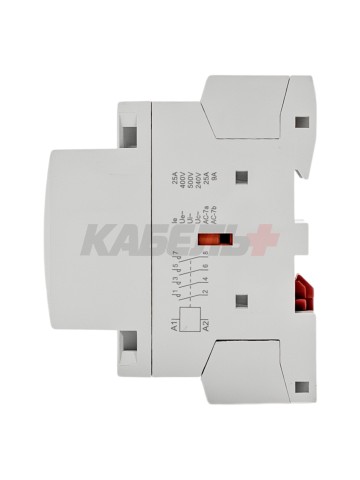 Контактор модульный YON max типа MCE, 4P, 25A, 240В, 4НО DKC