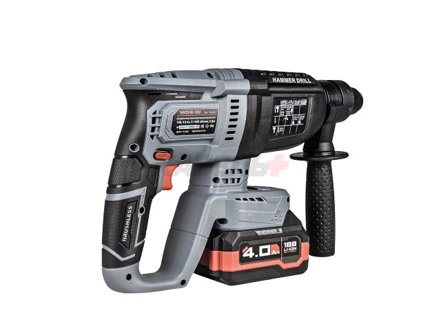 Аккумуляторный бесщеточный E0247 НАБОР 3в1 PROFIPOWER ProfiSet-3E18 (Li-ion-2шт, 4Ач, З/У, кейс, E0080,T0056, T0058)