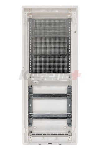 U60, Щит встраиваемый комбинированный 5/2 с металл. дверцей, IP30