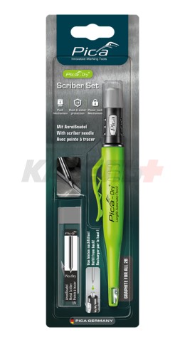 Строительный карандаш-чертилка по металлу Pica Dry Metal-Set