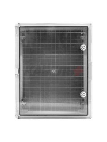 ПАНЕЛЬ ABS С ПЛАСТИКОВОЙ ПРОЗРАЧНОЙ КРЫШКОЙ 40X50X18