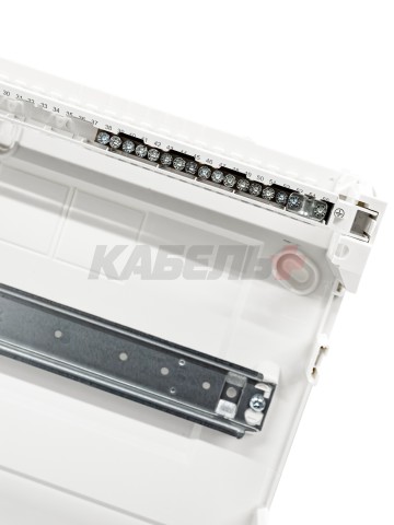 Щит открытой установки 54 места, винтовые клеммы, (500х390х99), IP-40 // Hager - Golf (Прозрачная матовая дверь)