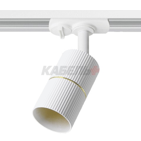 Трековый светильник WOLTA WTL-GU10/18WG под лампу GU10 Белый / золотой NIMB