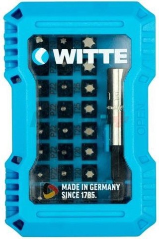 Набор бит 32 пр. PH/PZ/TORX 1/4х25 WITTE