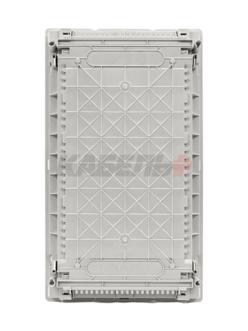 U36FP IT PL, Щит встраиваемый мультимедийный, 3 ряда, прозрач. дверца, IP30