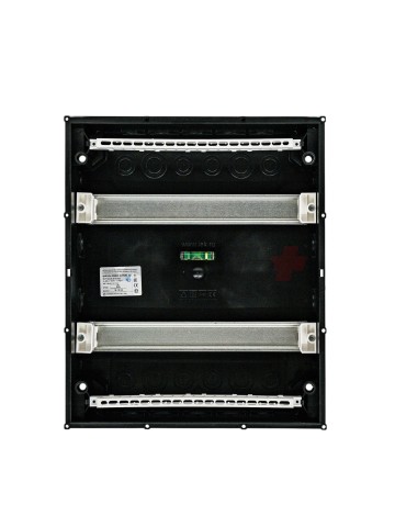 PRIME Корпус пластиковый ЩРВ-П-24 модуля встраиваемый черный IP41 IEK