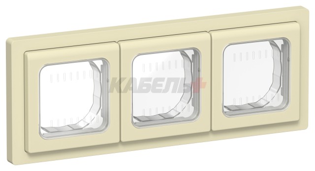FLITE Рамка 3-местная IP55 Рпро-3-55-ФлН навахо IEK
