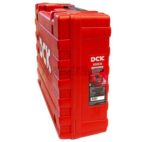 Перфоратор SDS-Plus аккумуляторный KDZC22 (18V * 2*5.0Ah / 2.1Дж / 22 мм / BL / Кейс), DCK