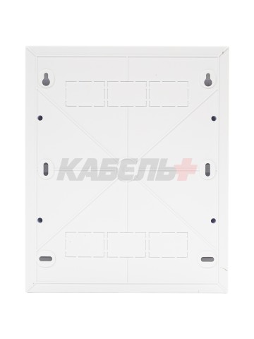 Корпус пластиковый ЩРН-П-24 черн. прозр. дверь IP41 GENERICA