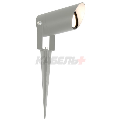 Садово-парковый светильник General GPF-MR16-GU10-R-IP65 Графит С козырьком Архилюкс