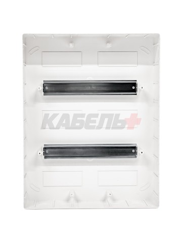 Щиток 24 мод настенный FRAME, белый, с белой дверцей, с 4 шинами PEN (2шт на 8 отв. и 2шт на 6 отв)