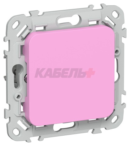 FLITE Заглушка с суппортом ЗГ-ФлПр пурпурный IEK