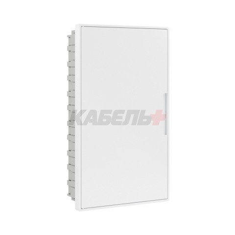 Щиток 36 мод встраиваемый для полых стен FRAME, белый, с белой дверцей, с 4 шинами PEN (2шт на 8 отв. и 2шт на 10отв.) DKC