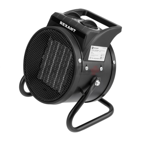 Пушка тепловая электрическая, круглая, PTC, 2кВт REXANT