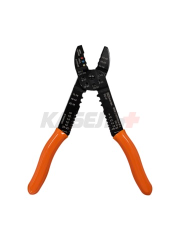 Клещи обжимные КО-У, универсальные (обжим, зачистка, винторез), "МастерЭлектрик" TDM