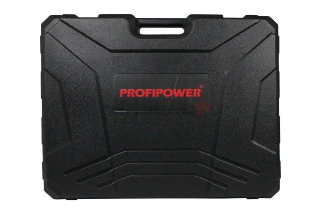 Аккумуляторный бесщеточный E0267 НАБОР 5в1 PROFIPOWER ProfiSet-5F18 (Li-ion-3шт, 4Ач, З/У, кейс, E0080, E0081,T0058, T0056, E0188)