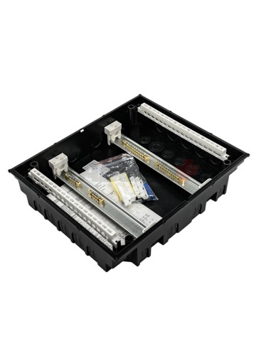 PRIME Корпус пластиковый ЩРВ-П-24 модуля встраиваемый черный IP41 IEK