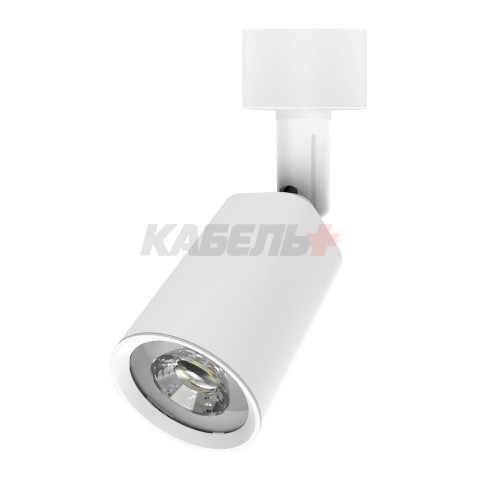 Светильник трековый Gauss цилиндр 8W 600lm 4000K 180-220V IP20 59*164мм белый линза 50º LED 1/50