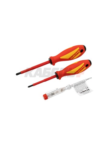 Набор диэлектрических отверток MAXX VDE 3 пр. MPZ1+2