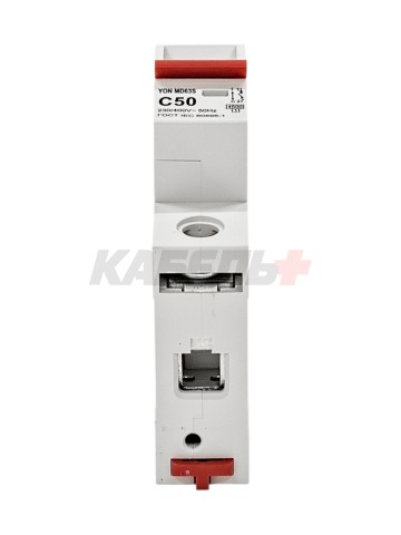 Автоматический выключатель YON max типа MD63S, 4,5кА, 1 полюс, хар-ка C, 50А DKC