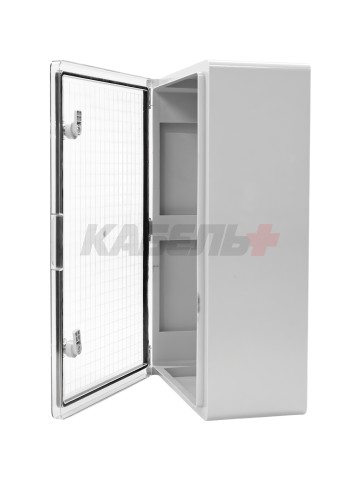 ПАНЕЛЬ ABS С ПЛАСТИКОВОЙ ПРОЗРАЧНОЙ КРЫШКОЙ 40X60X20