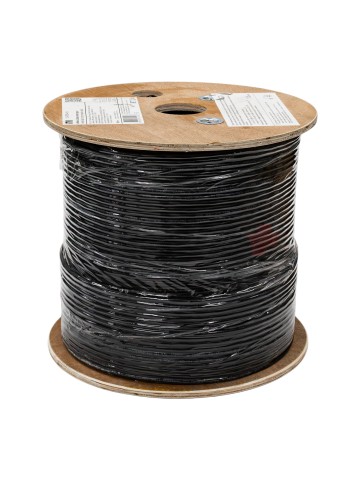 ITK Витая пара U/UTP кат.5E 4х2х24AWG solid LDPE черный (305м)