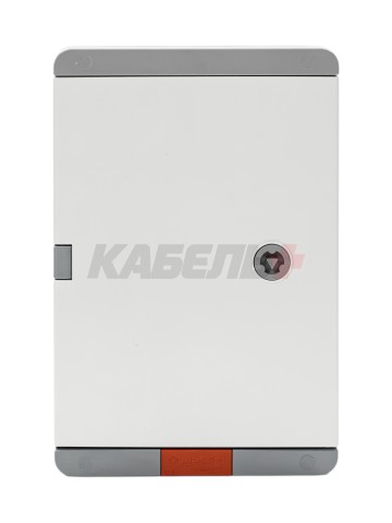 Пластиковый корпус 300х200х130 (ВхШхГ) серая дверь, с монтажной платой, Design Pro Series IP67