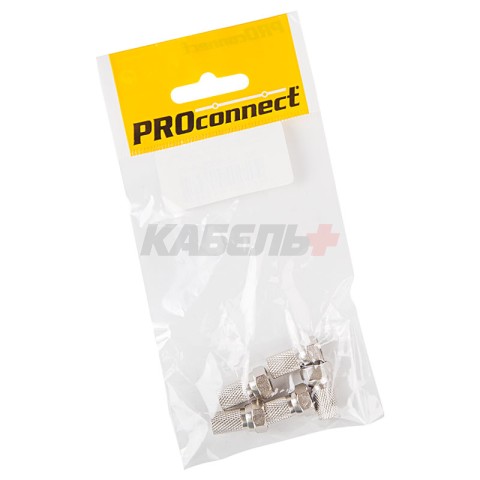 F-разъем для SAT, (с резиновым уплотнителем) REXANT