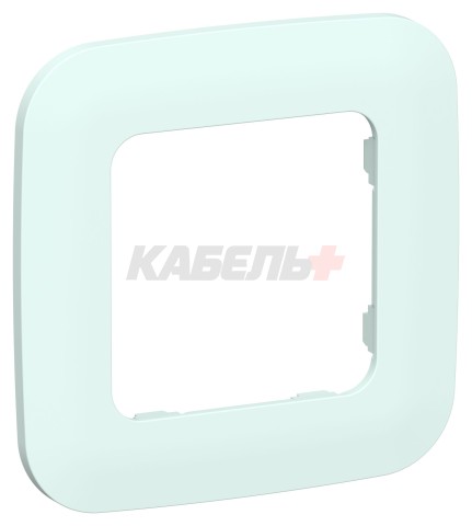 FLITE Рамка 1-местная РУ-1-А-ФлХЛ холодный лед IEK