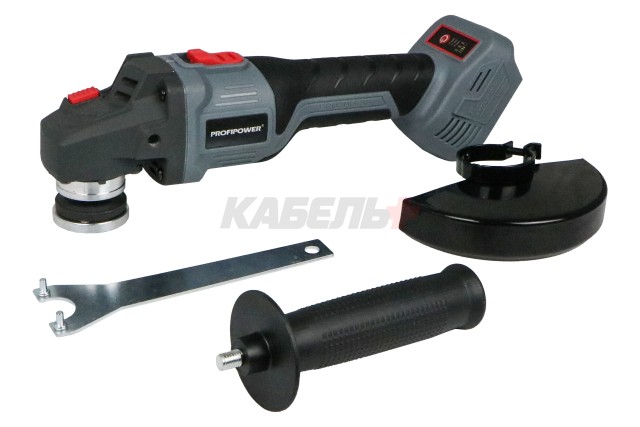 Аккумуляторная УШМ бесщеточная ProfiPower MKDGA-18V (без акб, 125 мм, 0-8500 об/мин, в коробке)