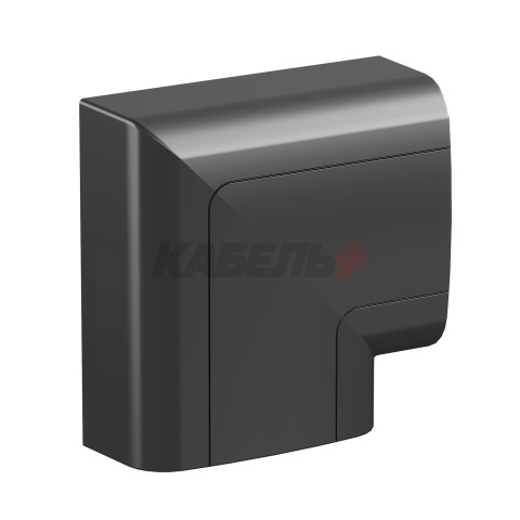 Угол плоский 110х50 мм, черный DKC