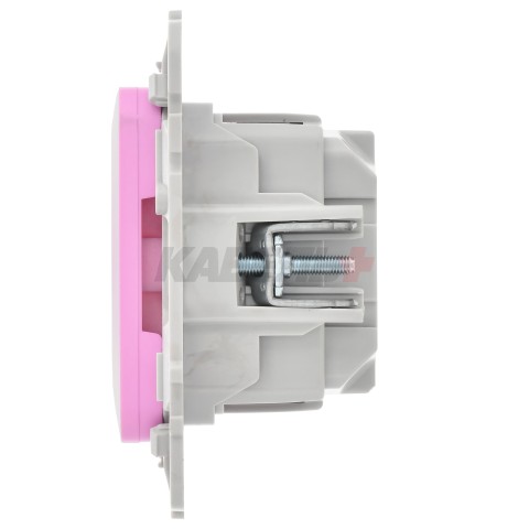 FLITE Выключатель 1-клавишный 10А ВС11-1-0-ФлПр пурпурный IEK