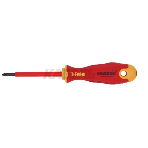Отвертка диэлектрическая Ergonic  крестовая PH 1X80 41410290