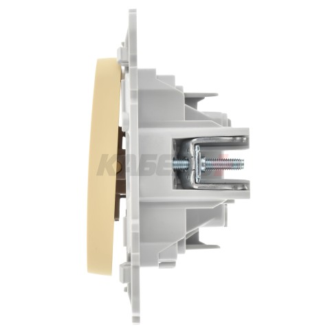 FLITE Выключатель 2-клавишный 10А ВС12-1-0-ФлН навахо IEK