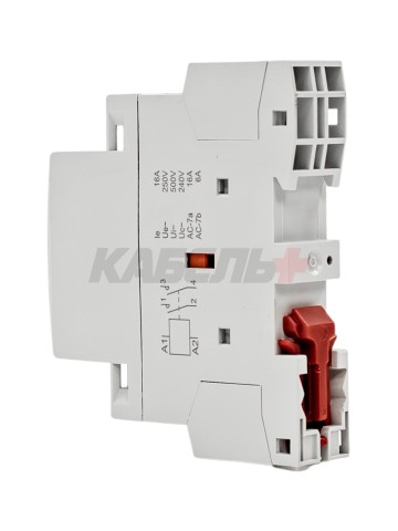 Контактор модульный YON max типа MCE, 2P, 16A, 240В, 2НО DKC