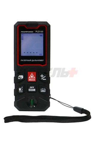 Дальномер лазерный E0268 PROFIPOWER 60 метров PLD-60