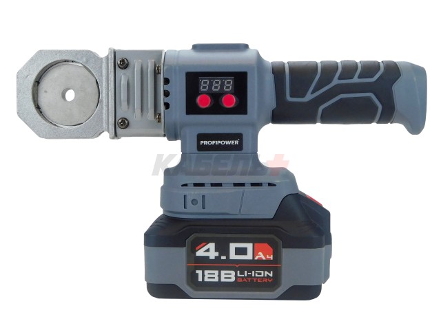 Аккумуляторный аппарат для сварки пластиковых труб E0148 ProfiPower MKLDF-18B (Li-ion-1шт, 4Ач, З/У, кейс)