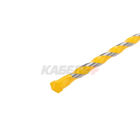 Сверло по бетону 6х200мм, цилиндрический хвостовик KRANZ