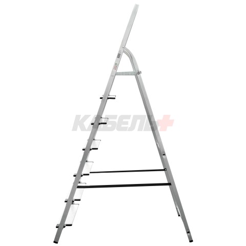 Стремянка ал. 1х 7 ступень 130мм серия NV1117 Новая высота