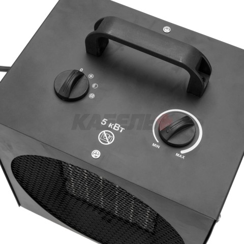 Пушка тепловая (тепловентилятор) электрическая, квадратная, PTC, 5кВт REXANT