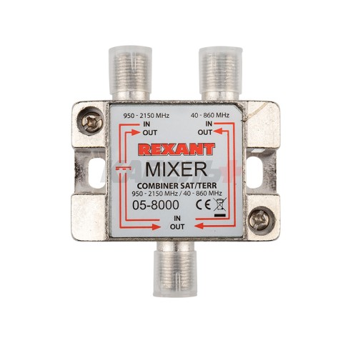 Диплексор (сумматор-делитель) SAT+TV REXANT